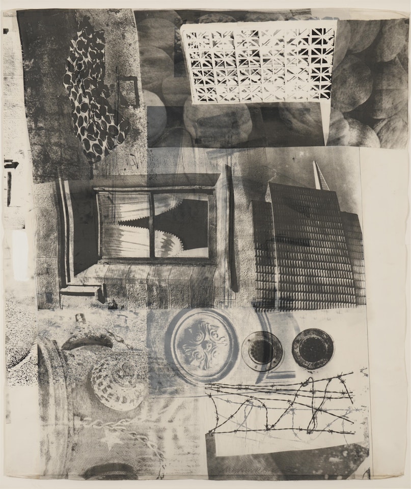 Admission of Light (Salvage) by Robert Rauschenberg
