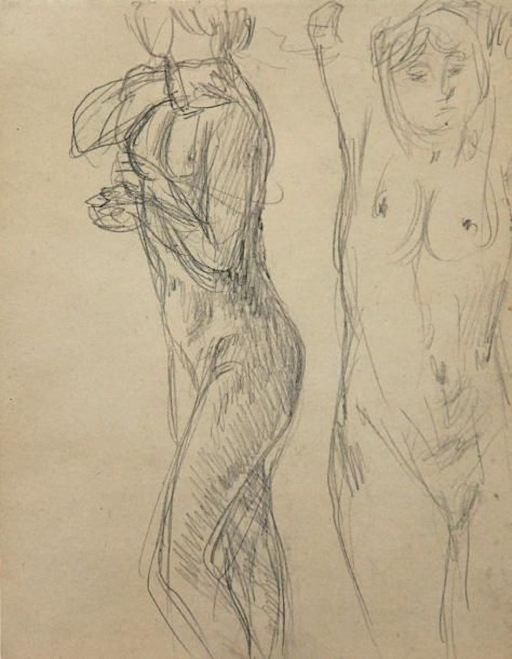 Female nude by Pierre Bonnard
