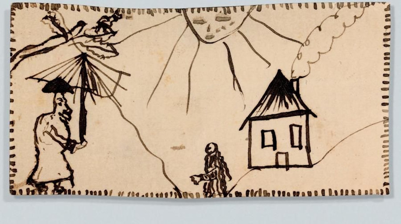 “Animated landscape” by Marc Chagall