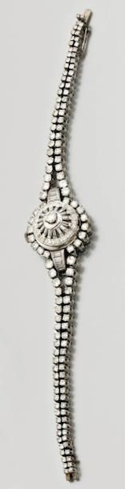 Lady"s wristwatch by Unknown Jewelry Maker