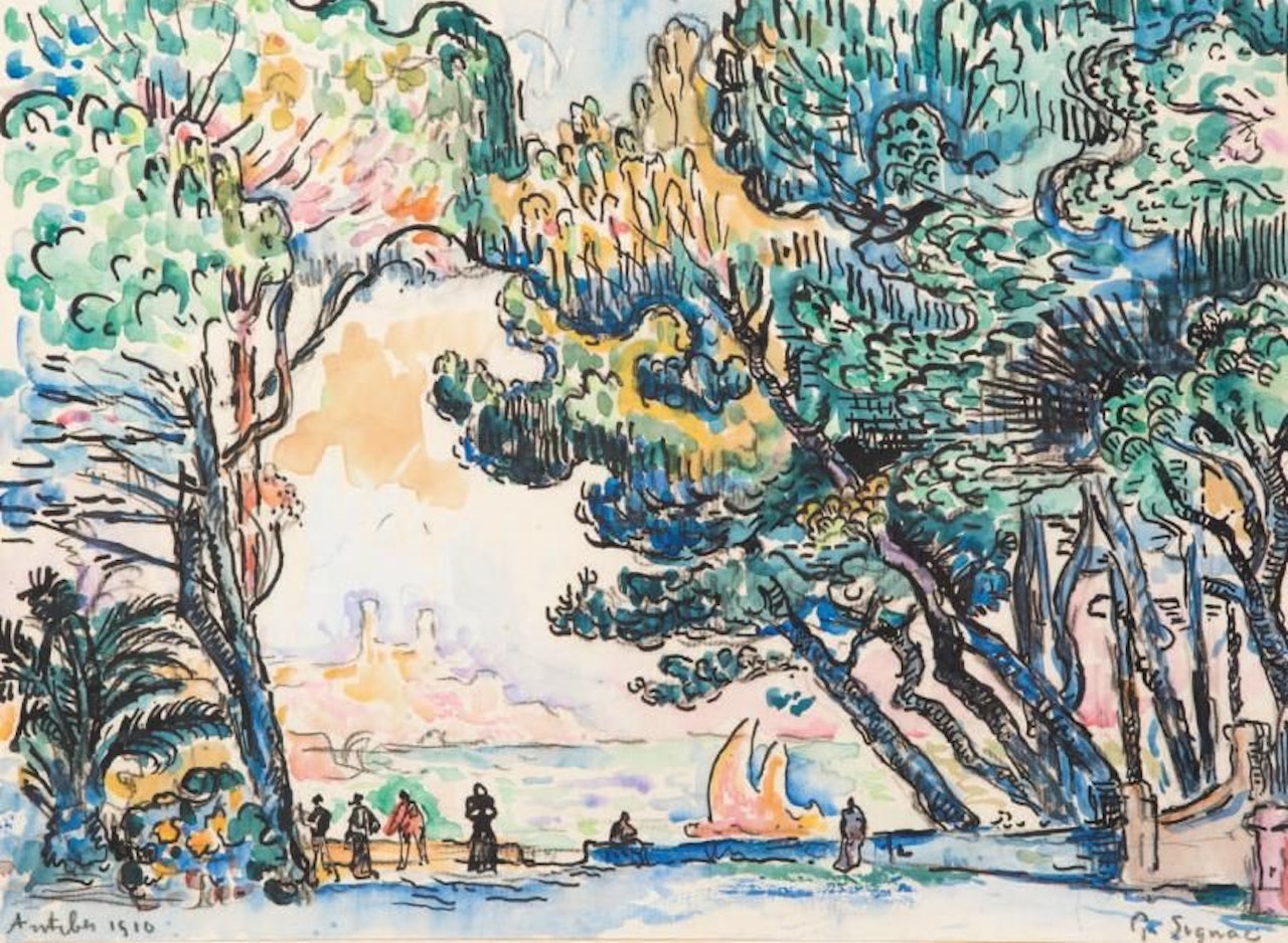 Antibes by Paul Signac