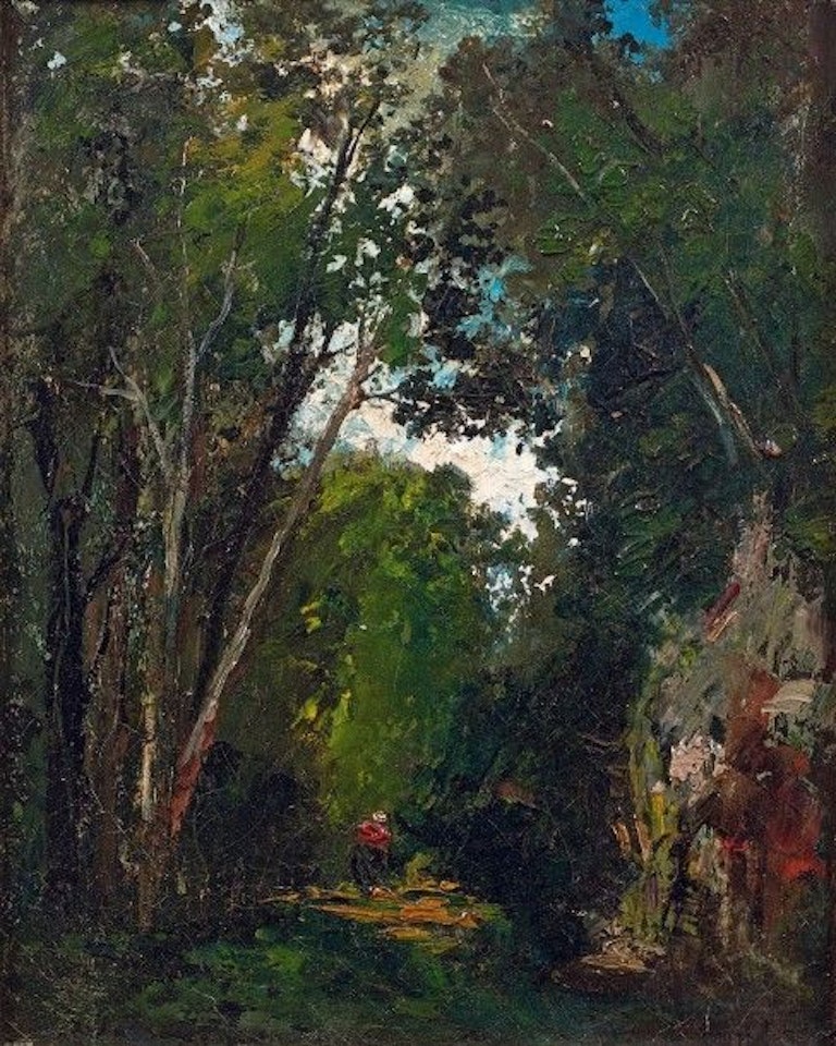 Undergrowth by Gustave Courbet