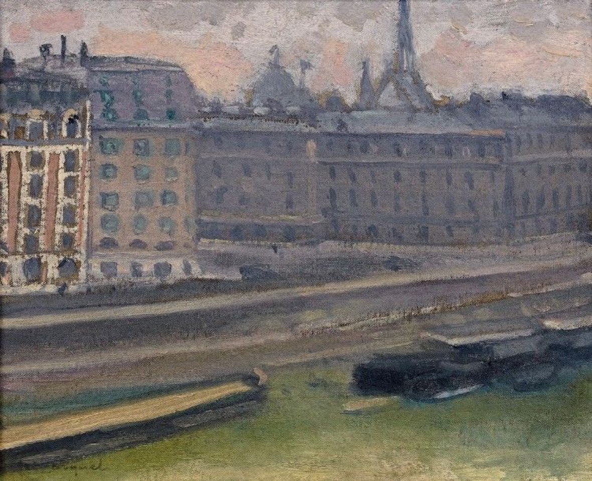 Paris, the Seine and the Quai des Orfèvres by Albert Marquet