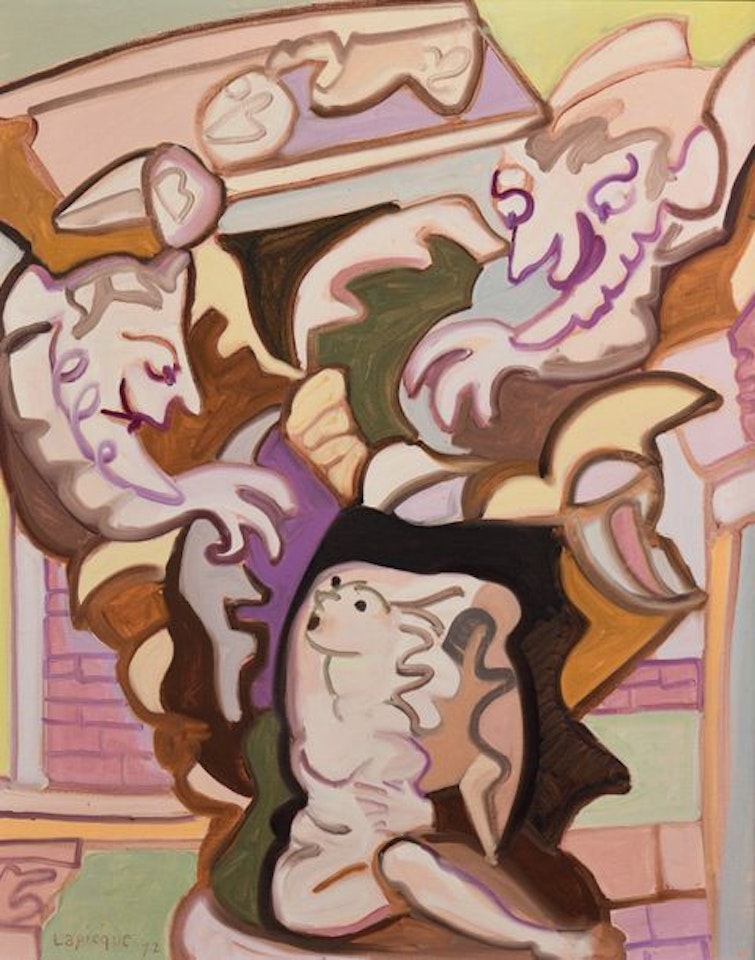 Suzanne and the old men by Charles Lapicque