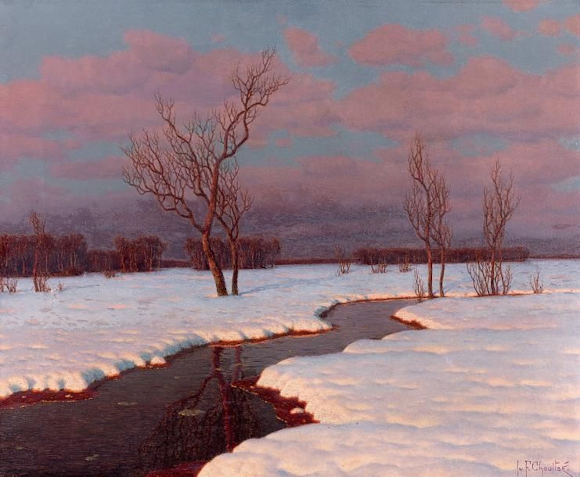 “Evening of March in Russia” by Ivan Fedorovich Choultse