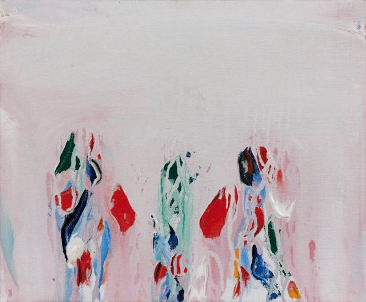 Small white ones, bright spots 1 by Olivier Debre