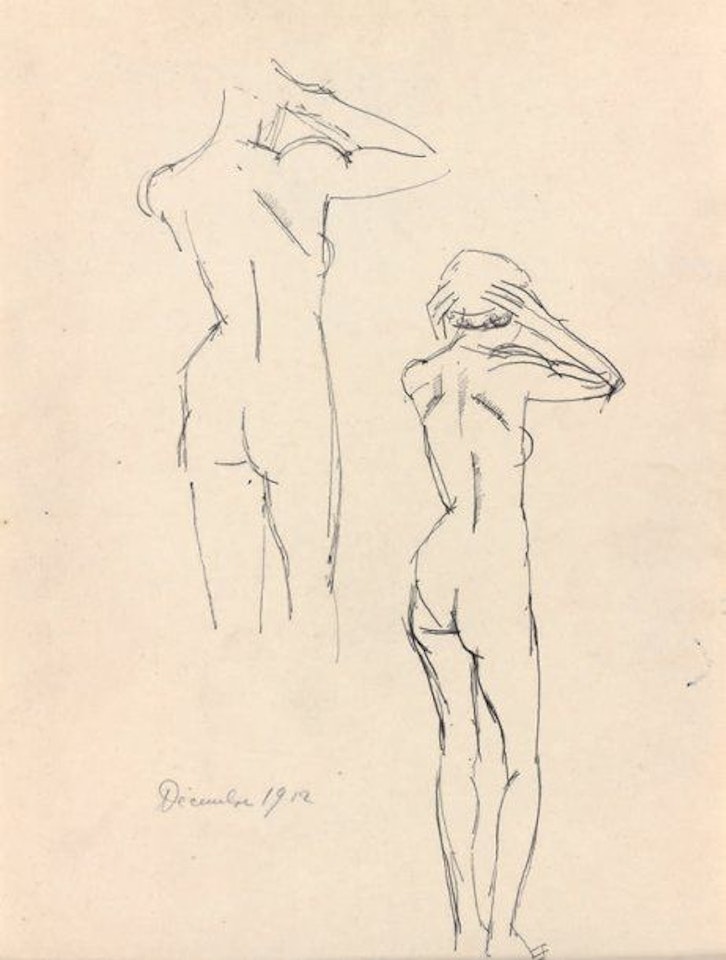 Study of nudes by Roger de la Fresnaye