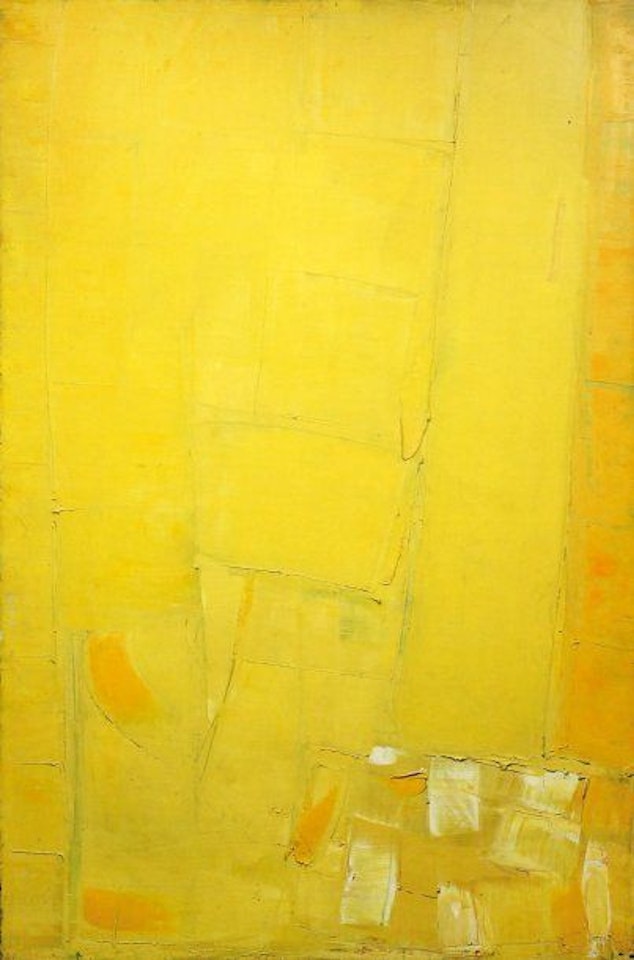Yellow Figure by Olivier Debre