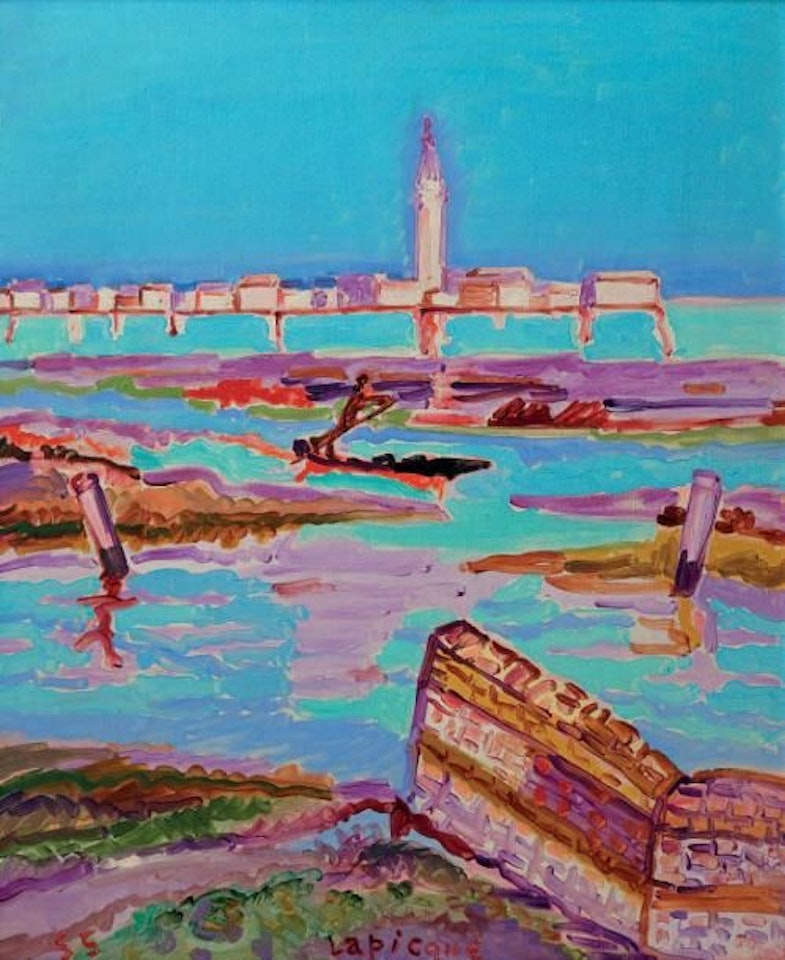 Lagoon of Venice and Burano by Charles Lapicque