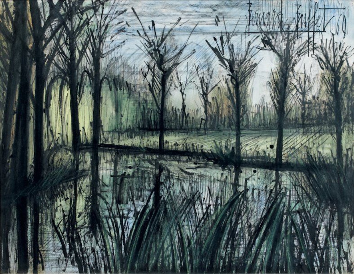Le Marais Breton (?) by Bernard Buffet