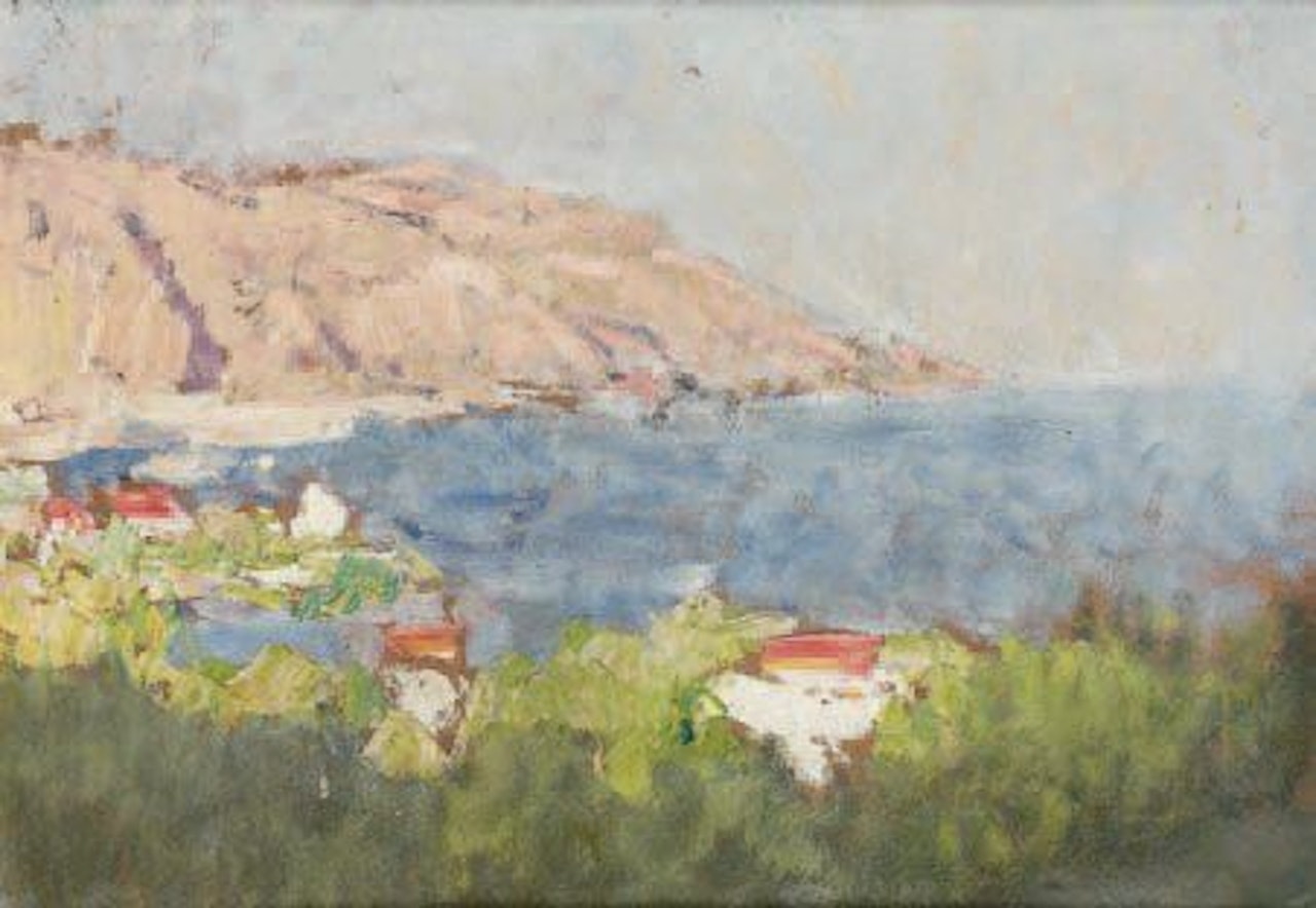 Seaside by Pierre Eugène Montezin
