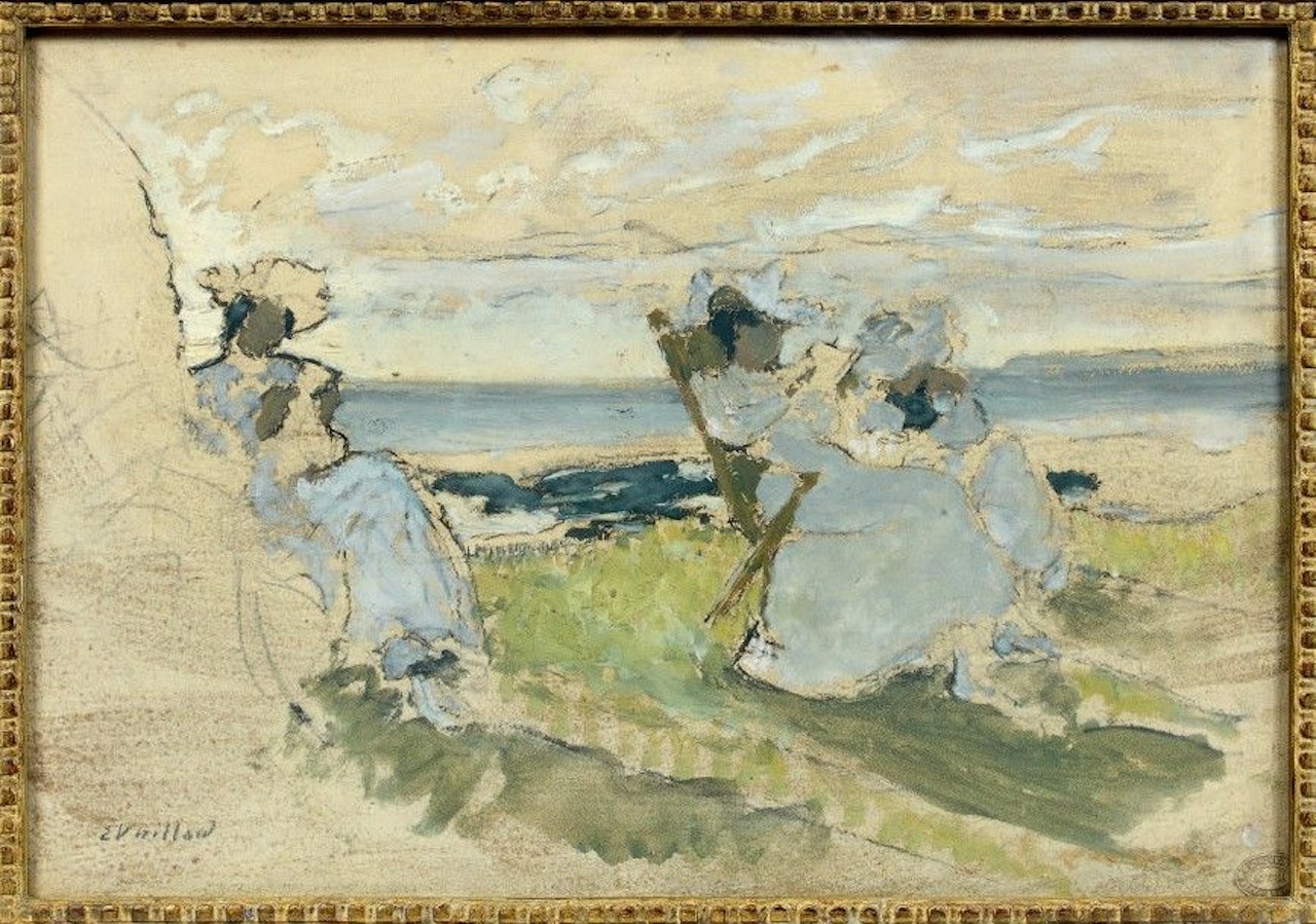 Women in white by the sea by Édouard Vuillard