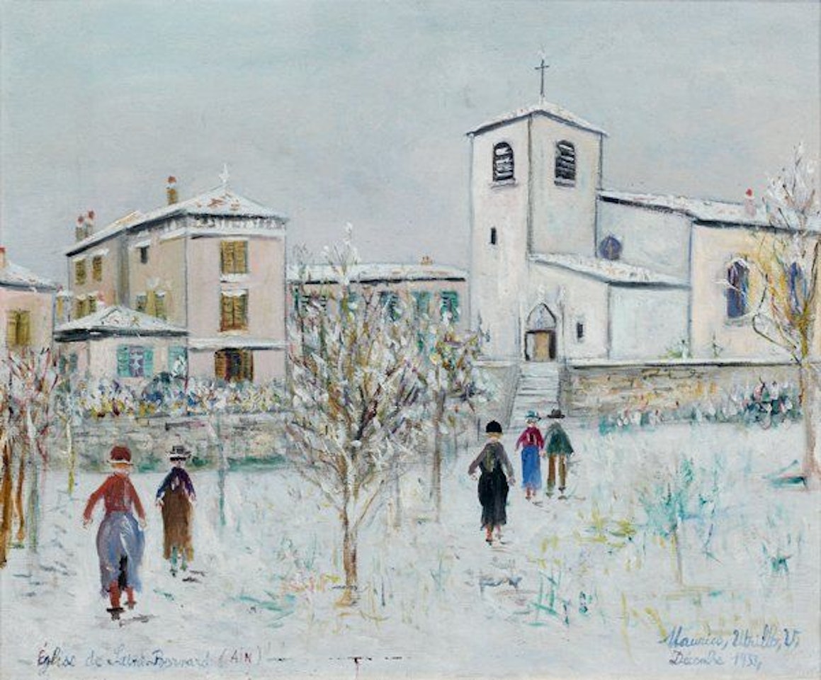 Church of Saint-Bernard (Ain) by Maurice Utrillo