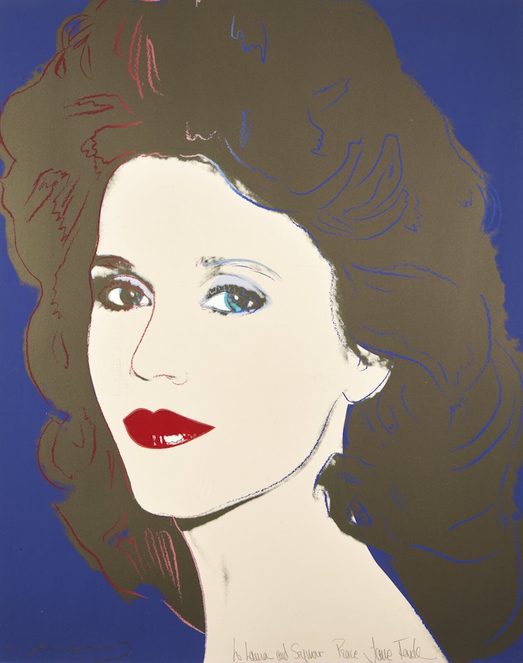 Jane Fonda by Andy Warhol