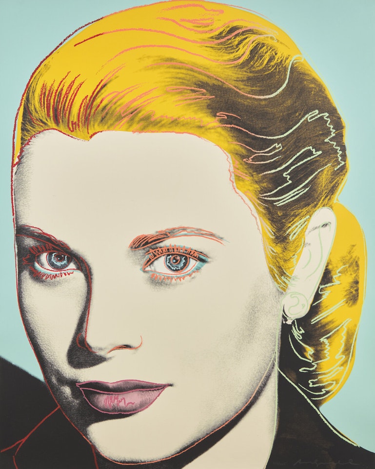 Grace Kelly by Andy Warhol