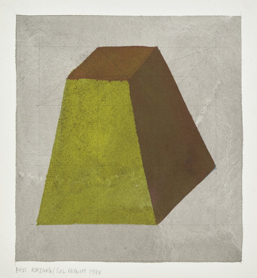Form Derived from a Cube by Sol LeWitt
