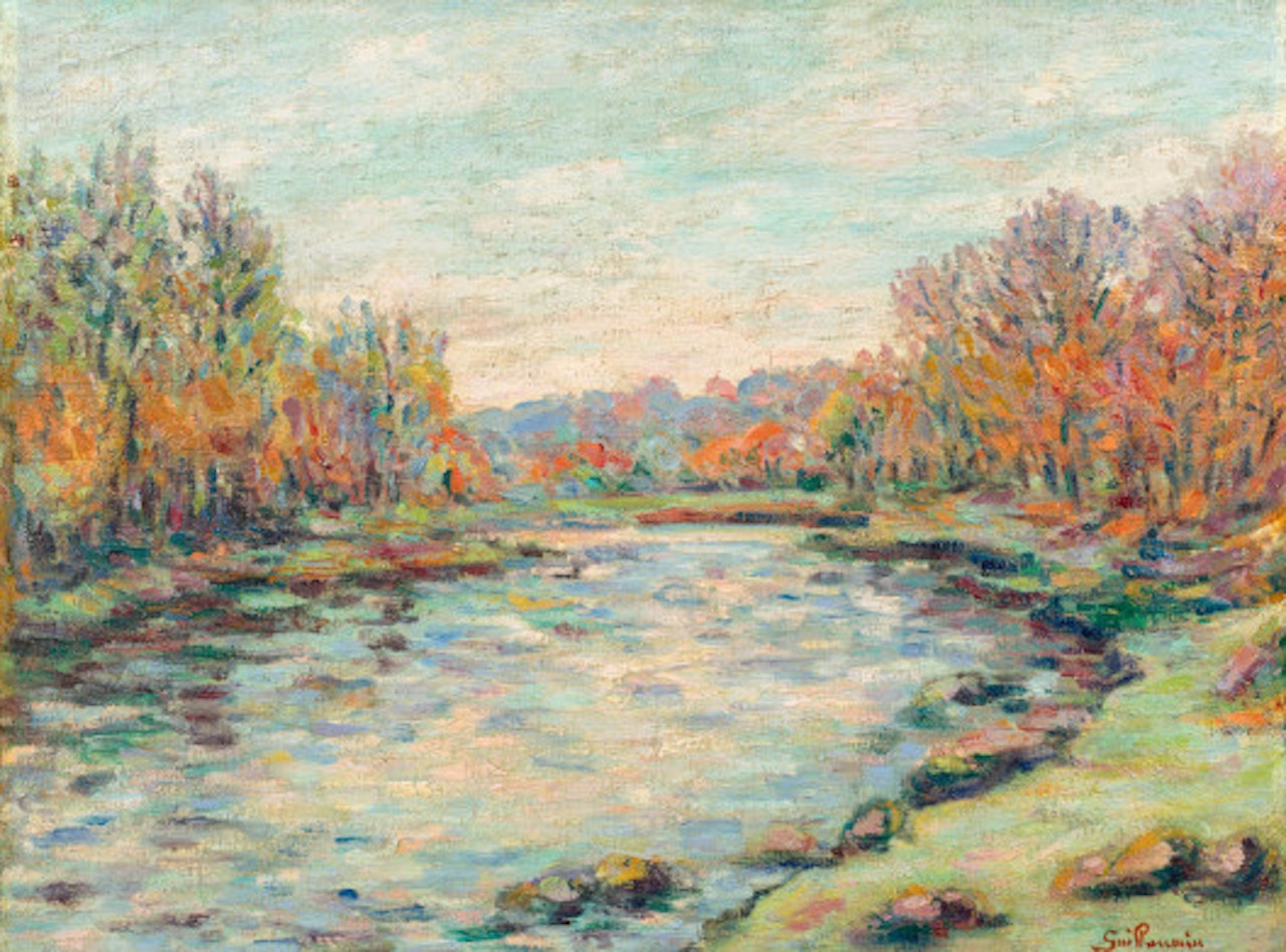 Barrage de Genetin by Armand Guillaumin