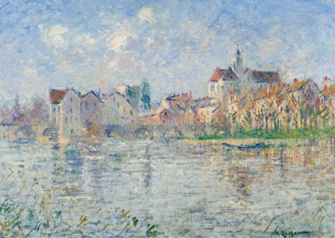 Moret sur Loing by Gustave Loiseau