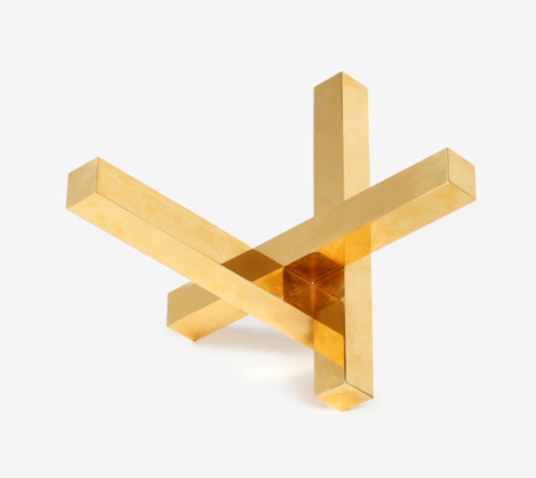 Unit of three equal volumes by Max Bill