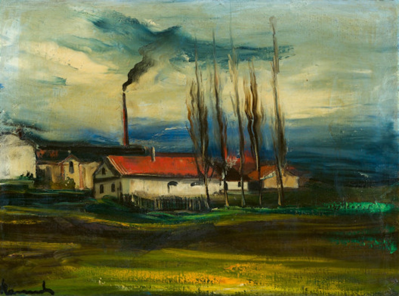 L"usine by Maurice de Vlaminck