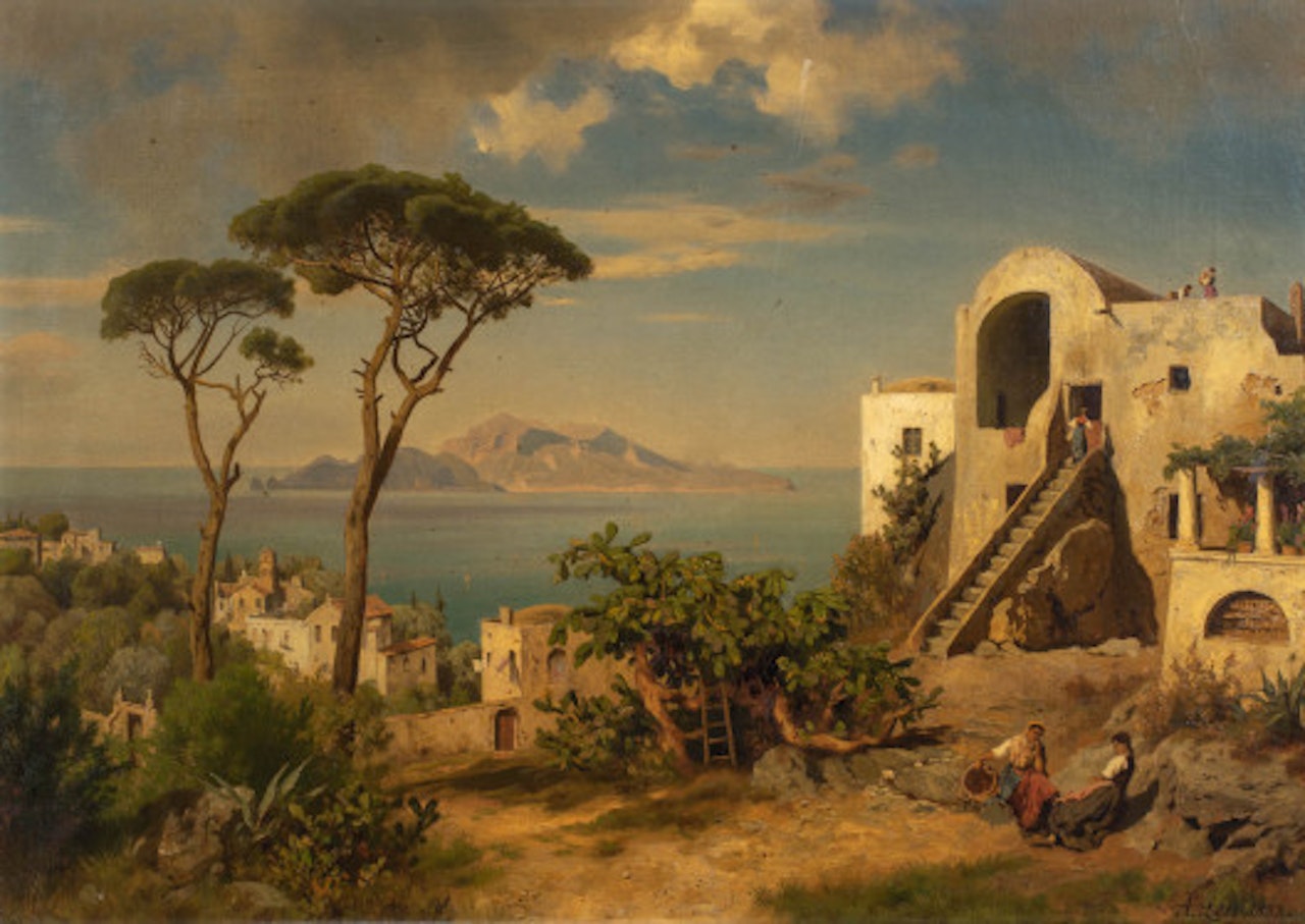 Amalfi by August Wilhelm Leu