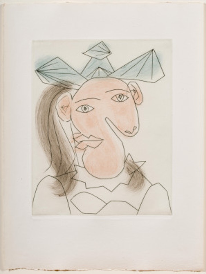 Tête de femme No 7. Portrait of Dora Maar by Pablo Picasso