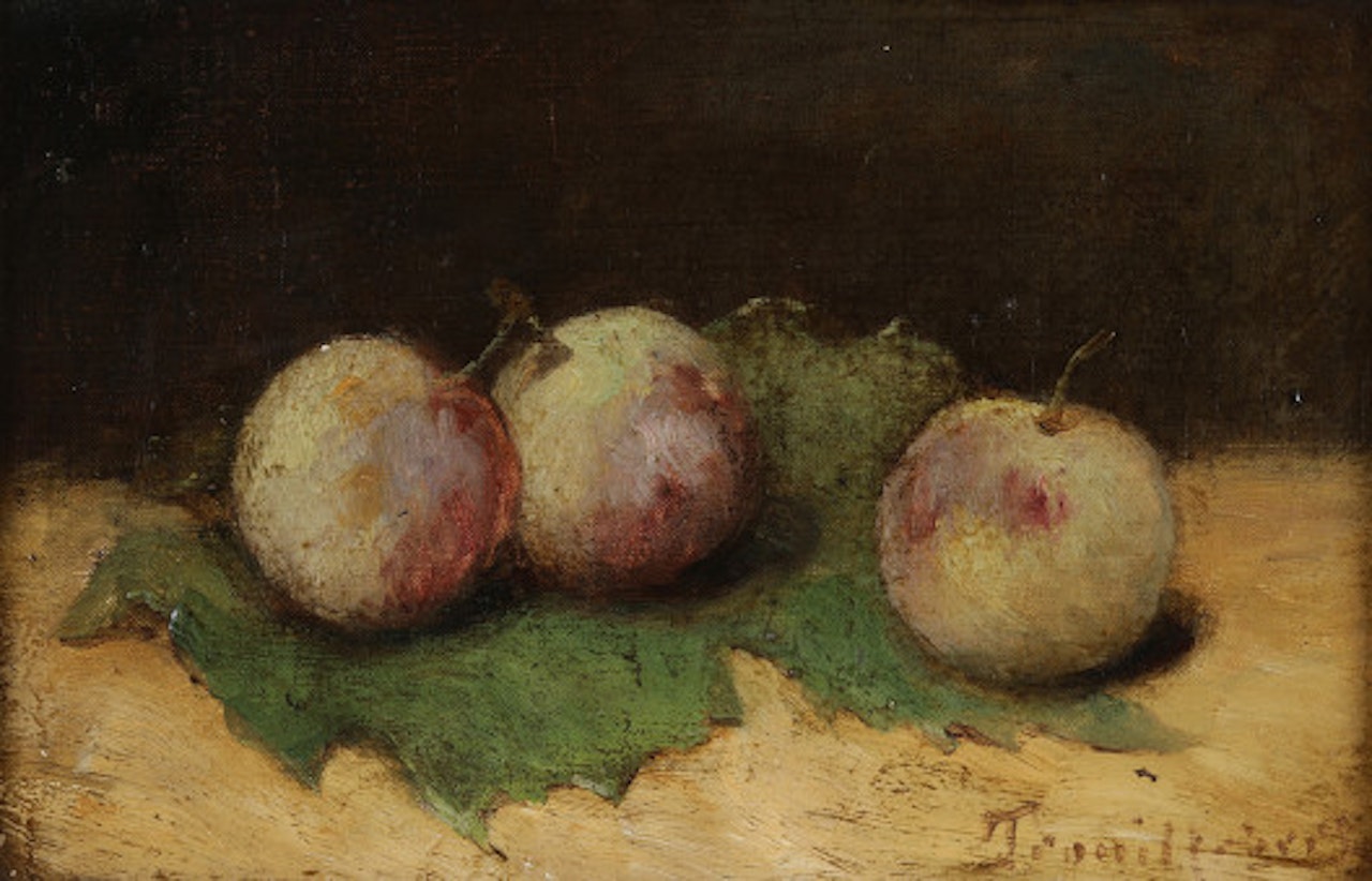 Nature morte aux pure-claudes by Paul Désiré Trouillebert