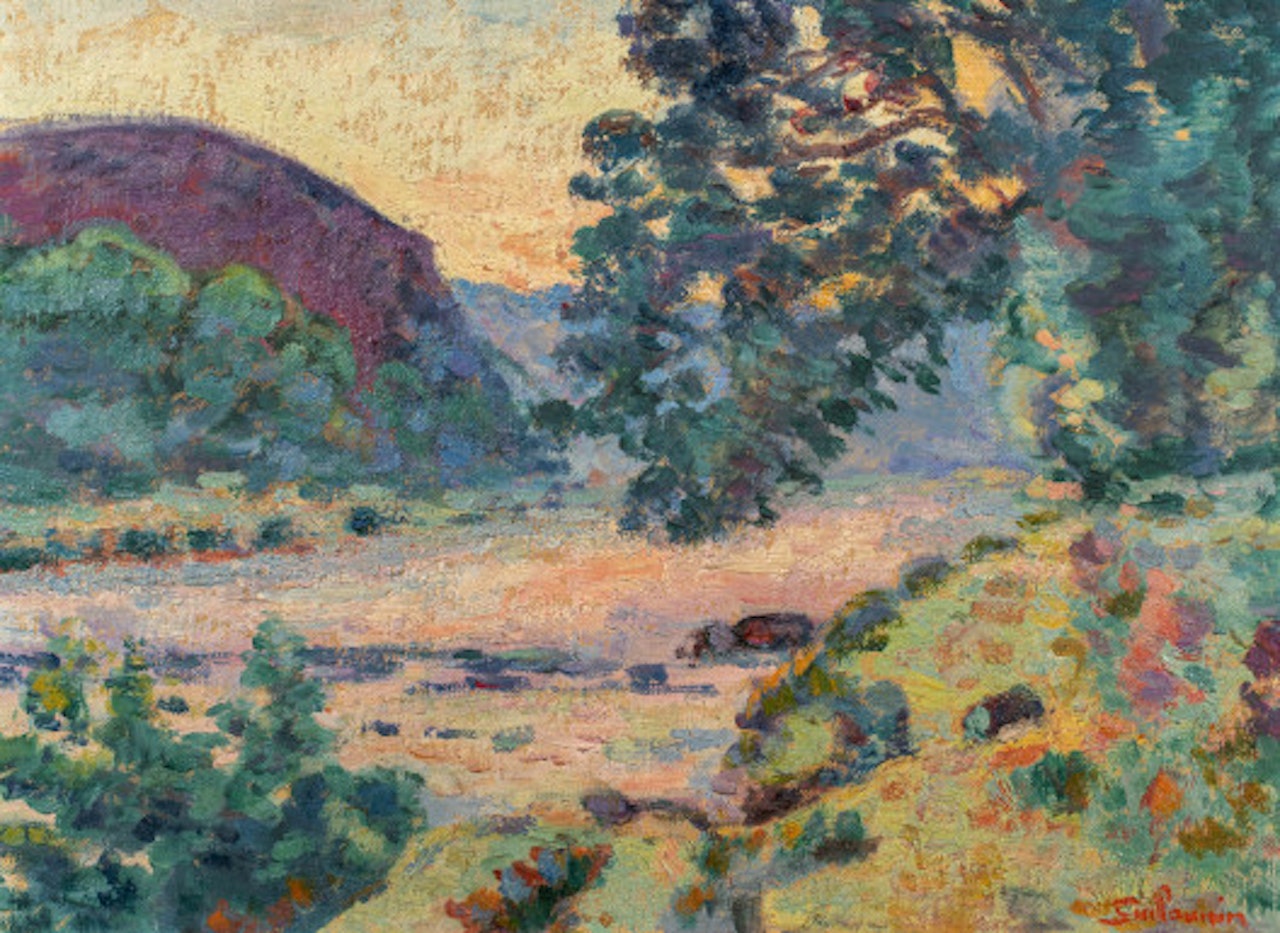Crozant, bords de la Creuse, le matin by Armand Guillaumin