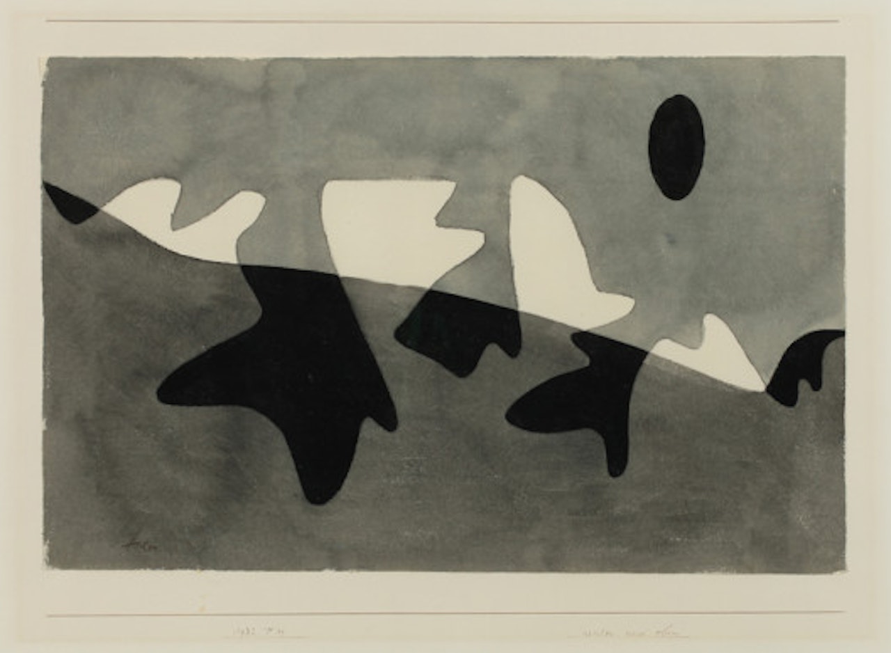 below and above by Paul Klee