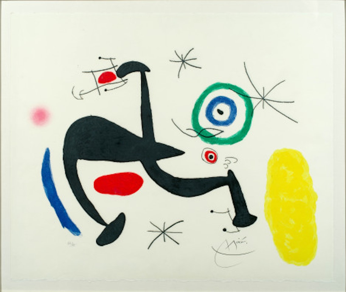 La biche chantant la Tosca by Joan Miró