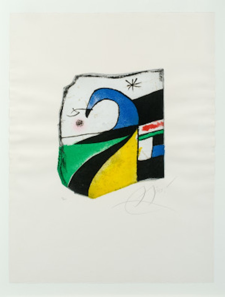 Gaudi X by Joan Miró