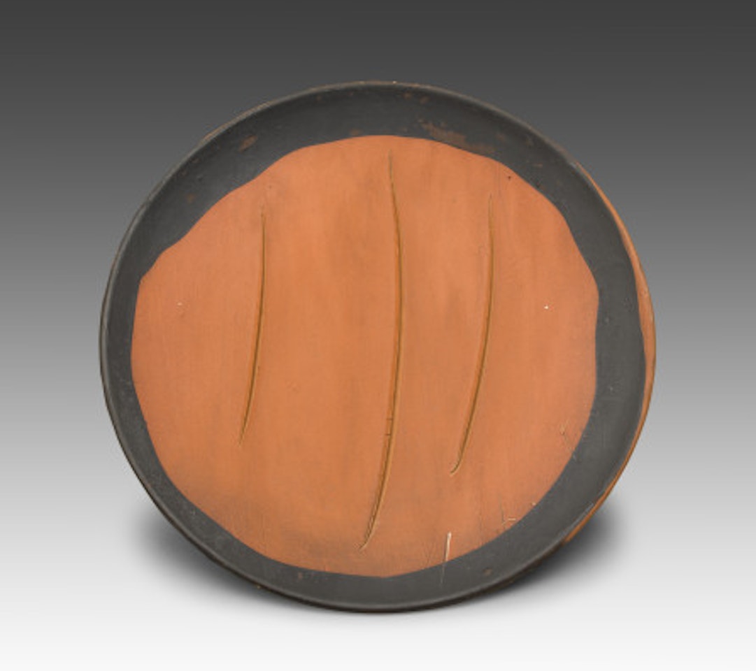 Concetto spaziale by Lucio Fontana