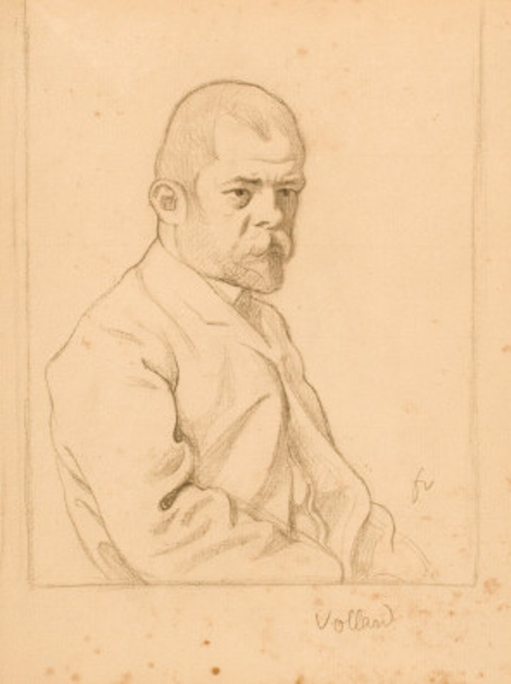 Portrait d"Ambroise Vollard by Félix Vallotton