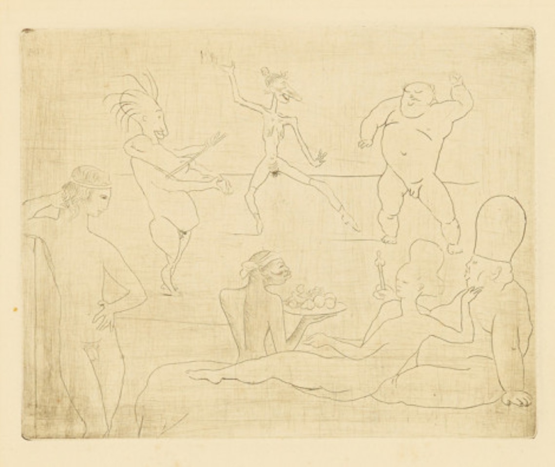 La danse barbare by Pablo Picasso