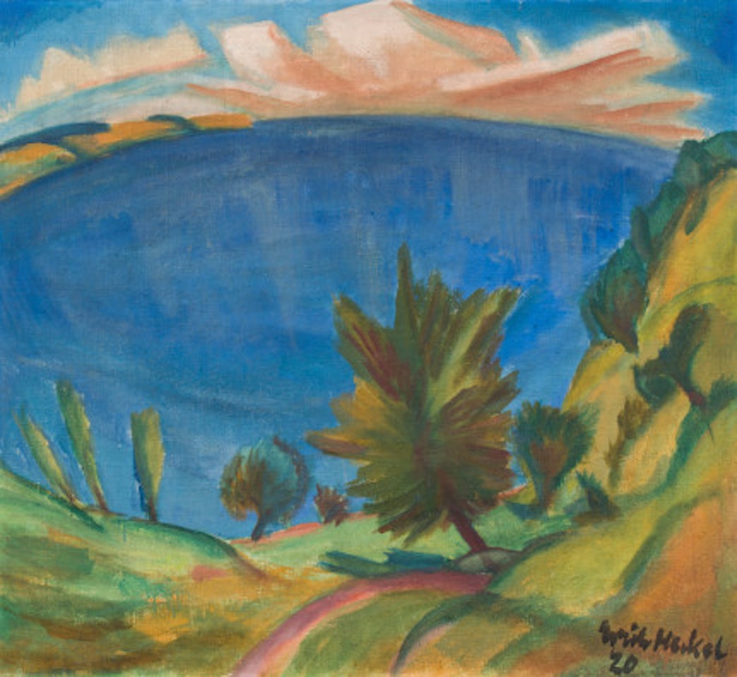 Sea view by Erich Heckel