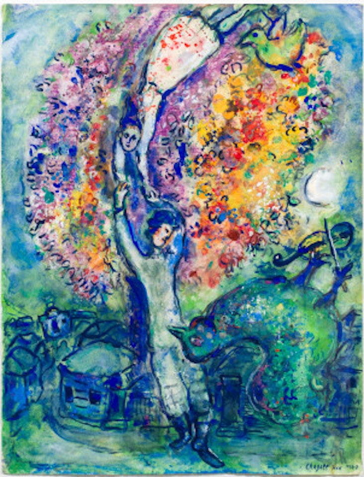 La joie by Marc Chagall