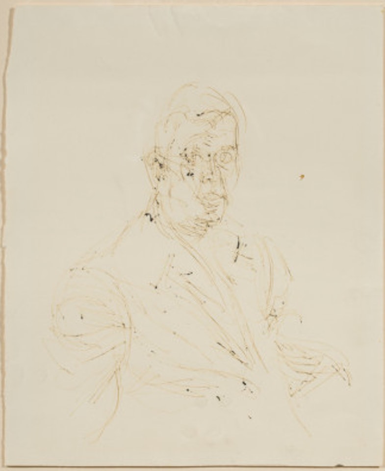 Portrait of Jacques Dupin by Alberto Giacometti