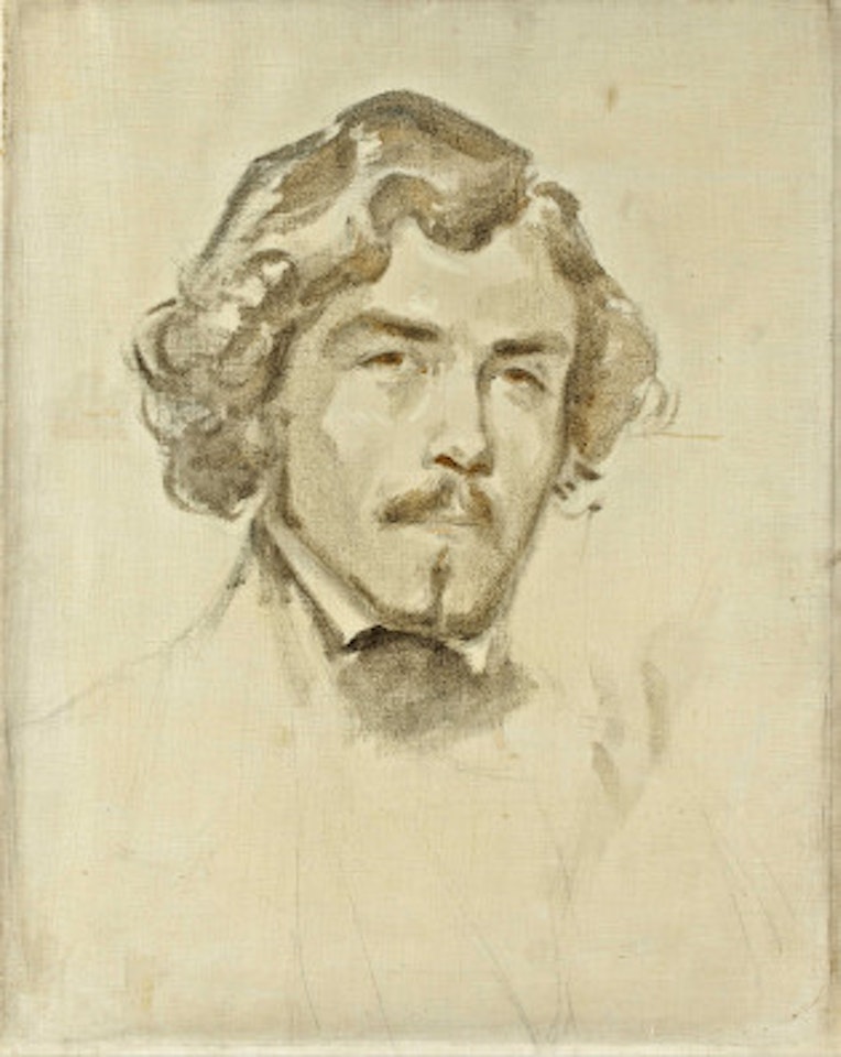 Portrait of Delacroix by Eugene Delacroix