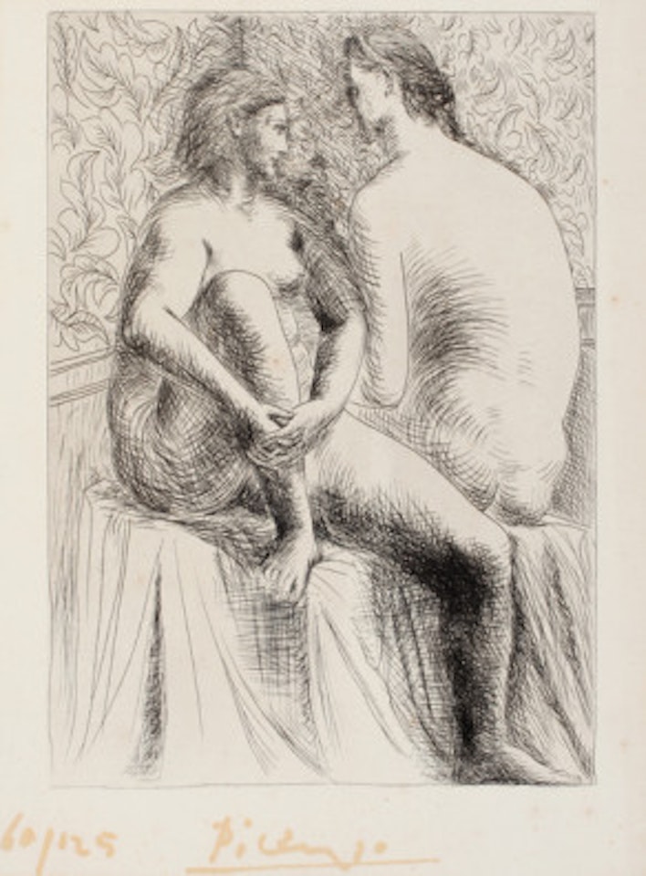 Deux femmes nues by Pablo Picasso