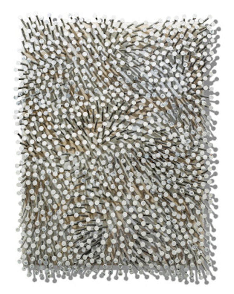 White Field by Günther Uecker