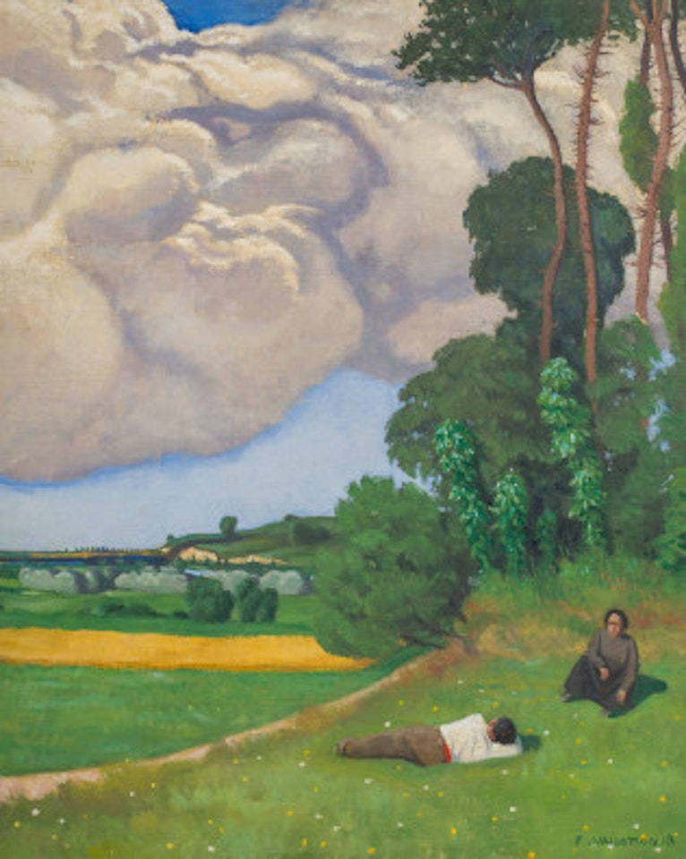 Le grand nuage by Félix Vallotton