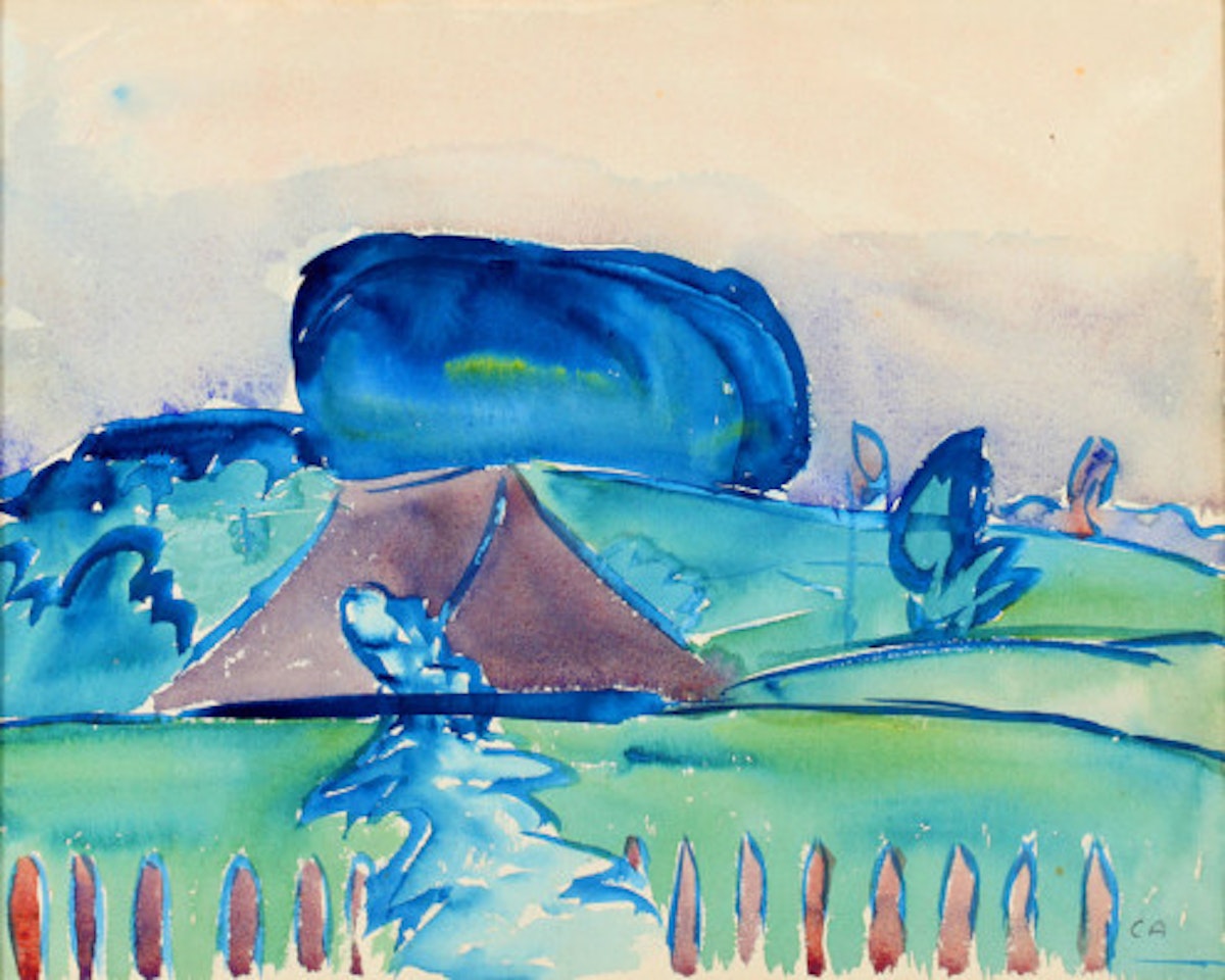 Landscape by Cuno Amiet
