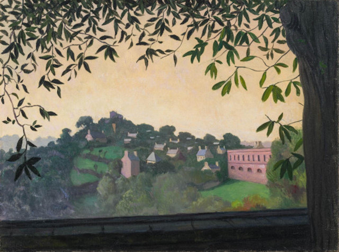 Environ de Dinan, effect de brume by Félix Vallotton