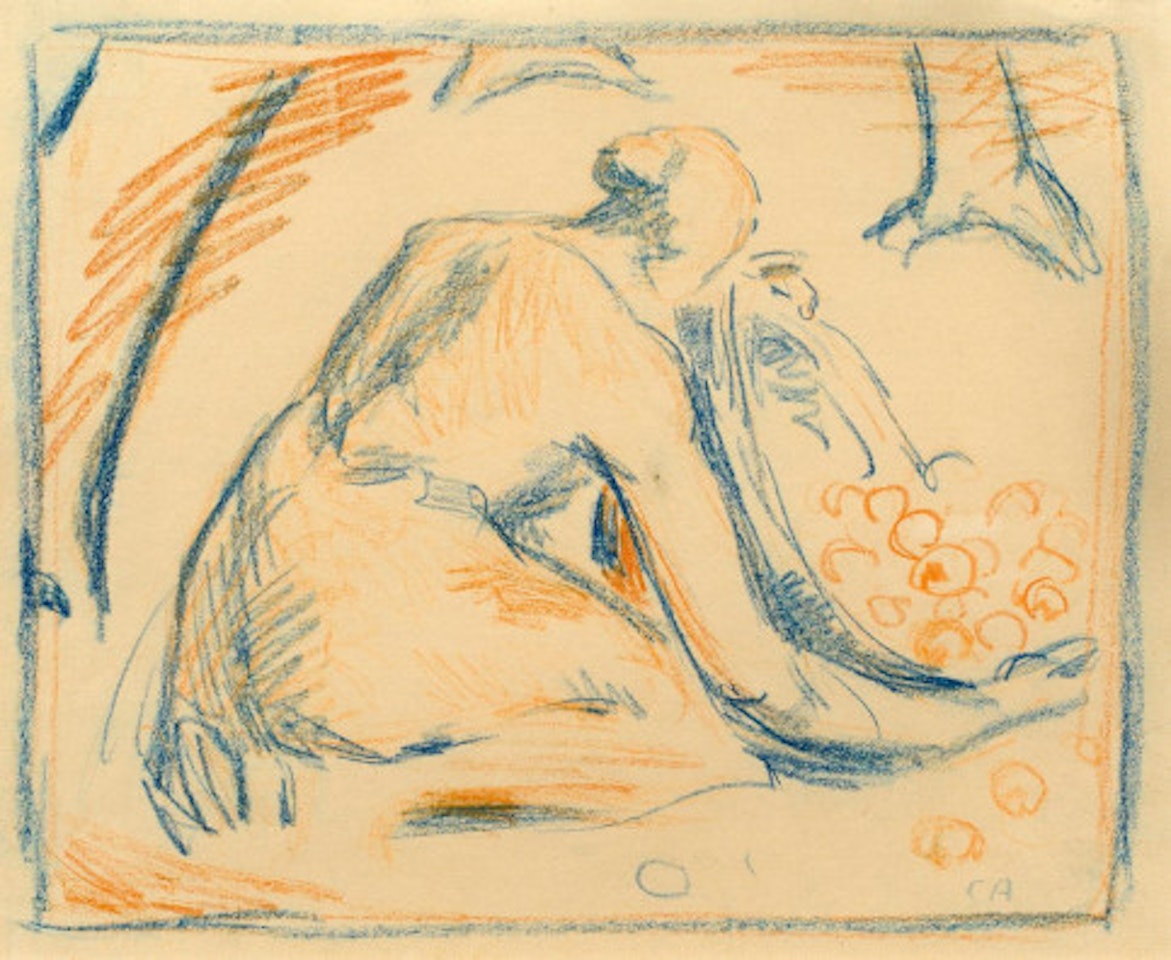 Study for “Fruit Harvest” by Cuno Amiet