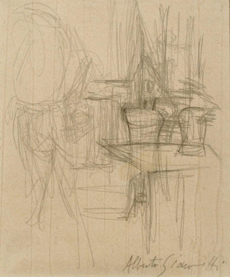 Interior by Alberto Giacometti