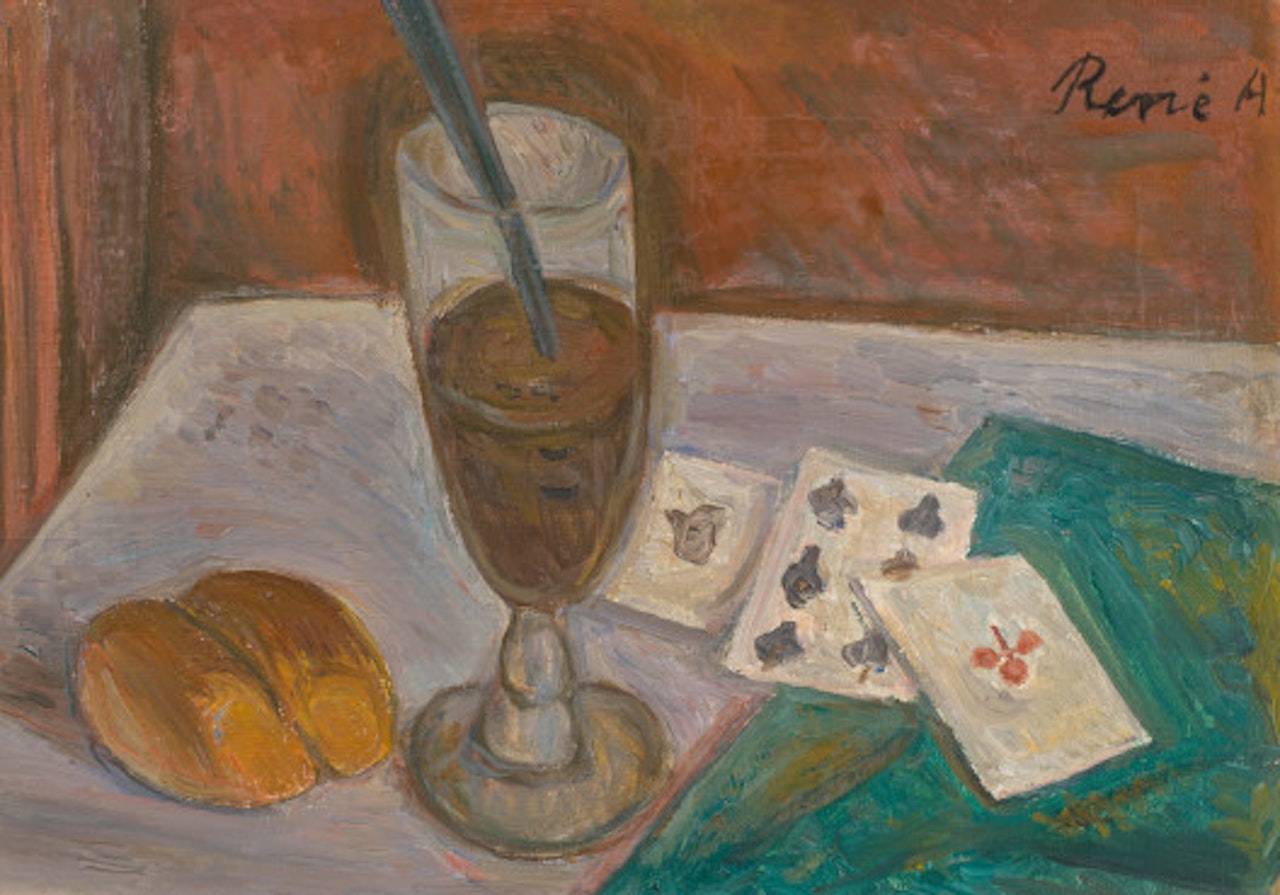 Nature morte (verre de café) by Rene Auberjonois