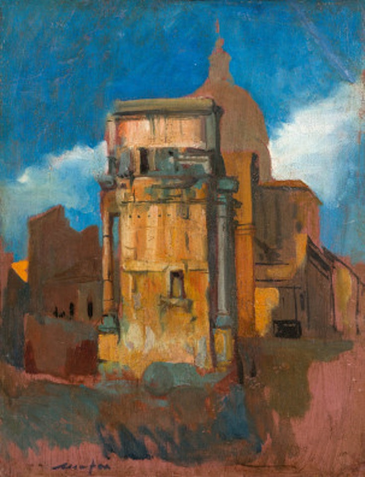 Paesaggio Romano by Mario Mafai
