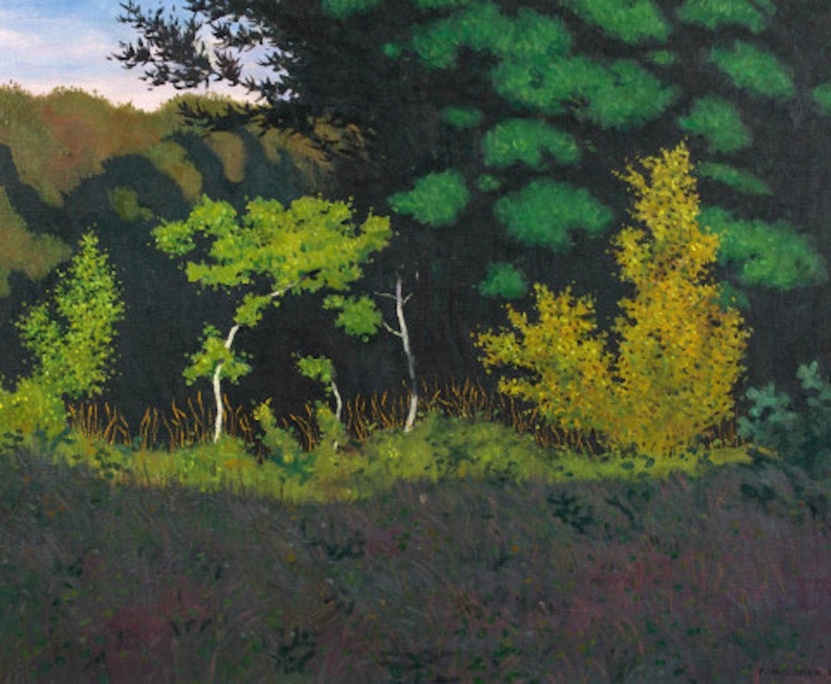 Lisière de forêt by Félix Vallotton