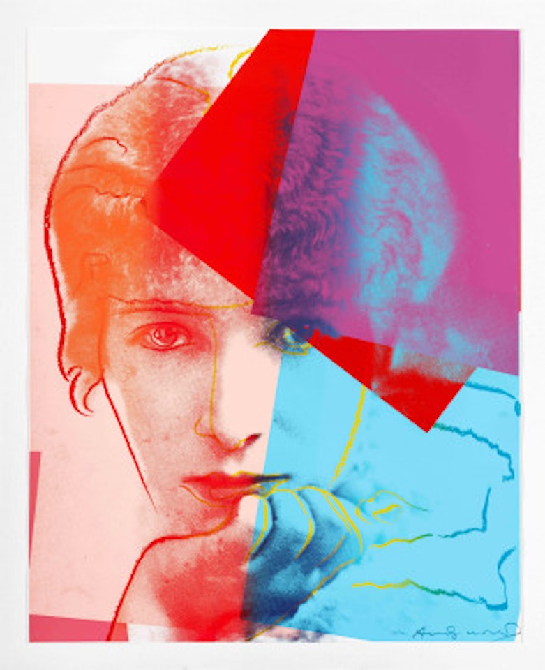 Sarah Bernhardt by Andy Warhol