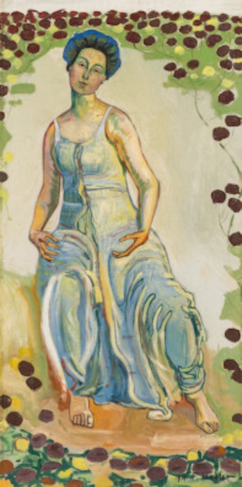 Holy Hour by Ferdinand Hodler